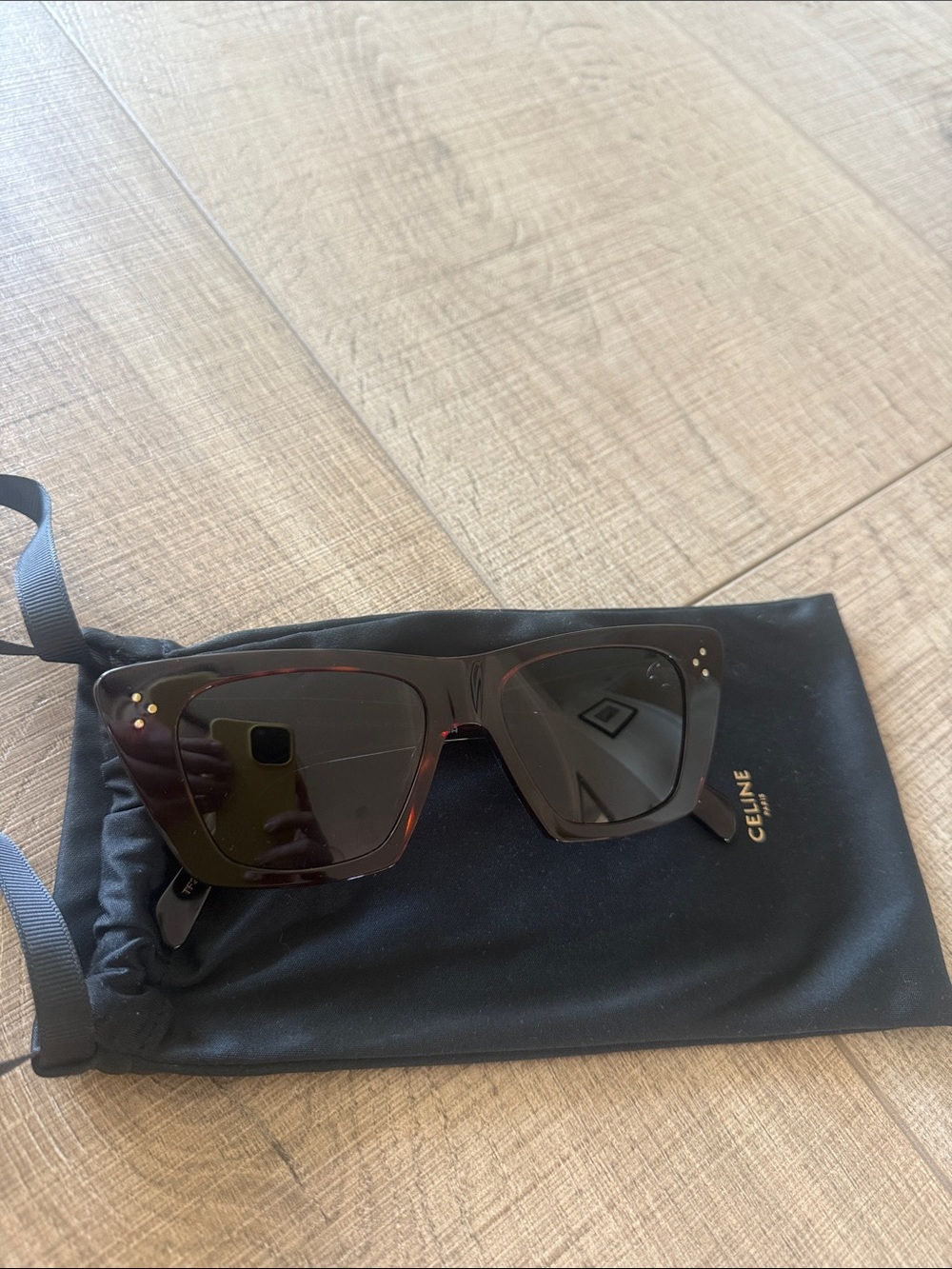 CELINE 3 Dots Cat-Eye CL40187I Sunglasses